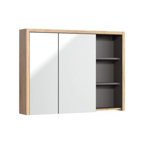 Armoire miroir mural - 100 x 18 x 75 cm - Masen - Livraison gratuite (1/2)