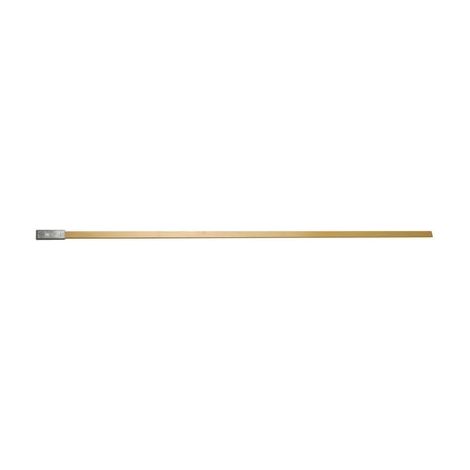 Barre de fixation pour serrure multipoints Iseo 97040007 1,30 m Beige/jaune et gris