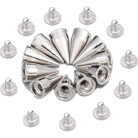 Rivets, Alliage de Zinc Durable, Polyvalent pour Projets DIY, 7x14MM, 50PCS (1/2)