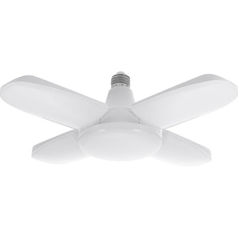 Neoglint LED-Garagenleuchte, Wechselstrom 85-265V, 60W, verformbare, faltbare Deckenleuchte mit 4 verstellbaren Paneelen