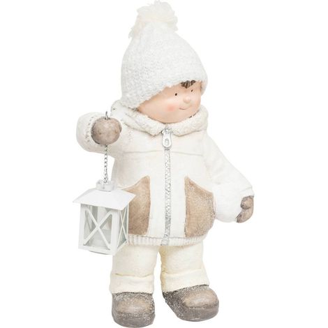 Ragazzo mgo bianco h40 - Feeric lights & christmas