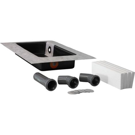 Boîtier d&39installation pour système Kaldewei S-IX 584611000000 540x310x96mm, DN50, 100mm