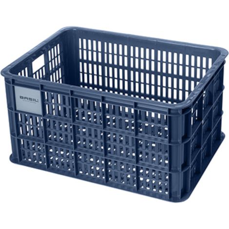 Caissons vélos caisse à vélo recyclée L 40 litres bleu - 21159 - Basil (1/5)