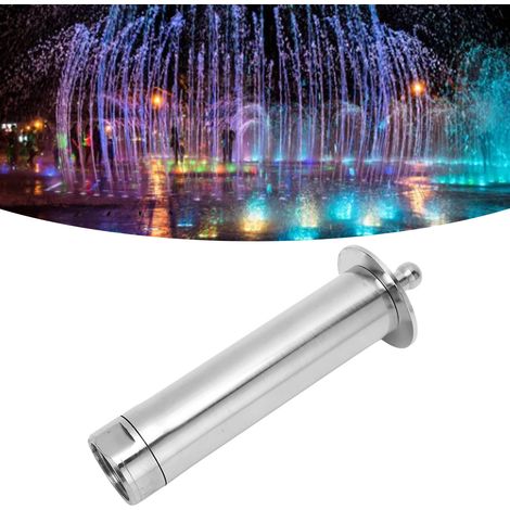 Interner Spiralwasserstrahlbrunnen aus Edelstahl G3/4 mit Pilzdüse (1/5)