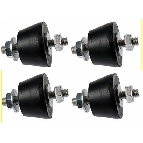royaluxe -Pieds anti-vibrations de climatis split pour fixation murale Charge maximale 70 kg
