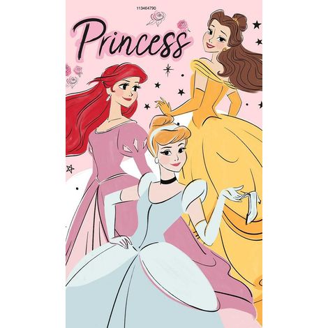 Serviette bébé princesse 30 x 50