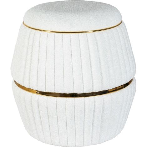 Tabouret Doric 235 - or blanc (1/5)