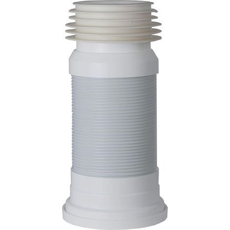 Tuyau de raccordement, flexible, pour WC, avec raccord universel DN 98 à DN 105 (1/4)