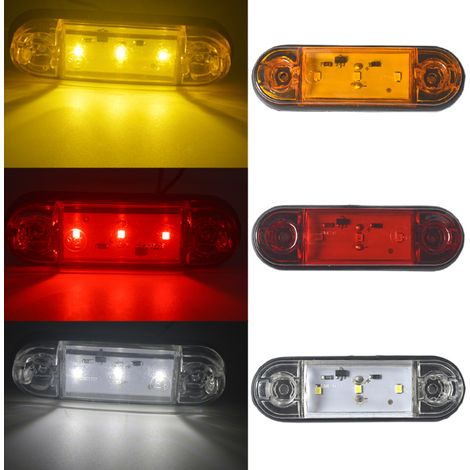 10 LED-Seitenmarkierungsleuchten für Autoanhänger
