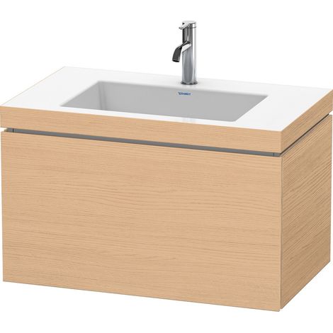 Duravit L-Cube c-bonded Ensemble suspendu, 1 tiroir, sans (1/2)