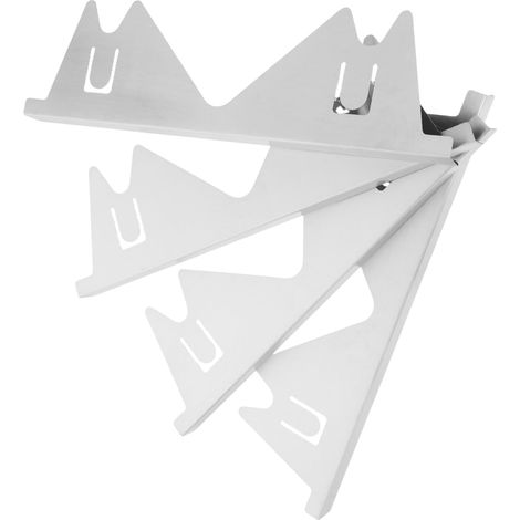 4pièces Cache-joints Réglables Acier Inoxydable Pour Cuisinière Combleur Espace Pour Plaque De Cuisson Et Plan De Travail (1/5)