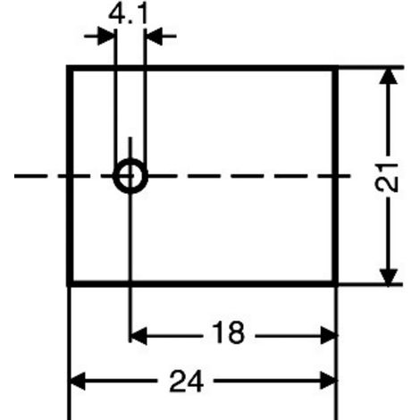 Fischer Elektronik GS 218 Glimmerscheibe (L x B) 24 mm x 21 mm Passend für (Gehäuseart (Halbleiter))