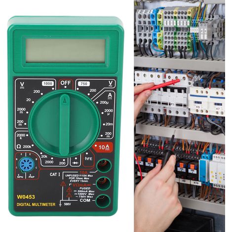 W0453 Digitalmultimeter, ein Multimeter mit Digitalanzeige und Multifunktionalität. (1/5)