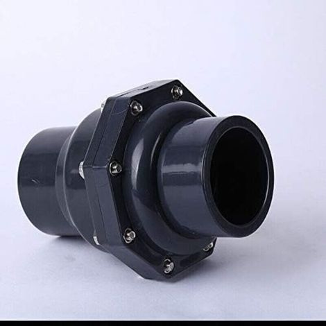 Clapet anti-retour eau PVC DN32 – Diamètre intérieur 40mm – Vanne d'arrêt pour installation horizontale ou verticale – Compatible plomberie (1/4)