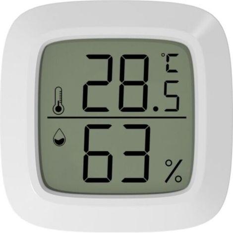 4PCS Thermometre Interieur Maison Thermometre Hygrometre Numérique,Thermomètre Digital pour Chambre à Coucher