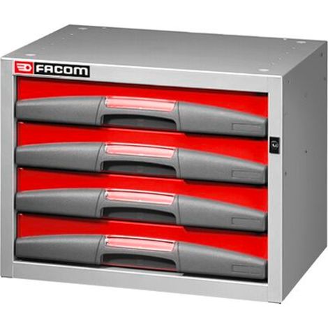 FACOM Regal klein tief 4 Schubladen fest (1/2)