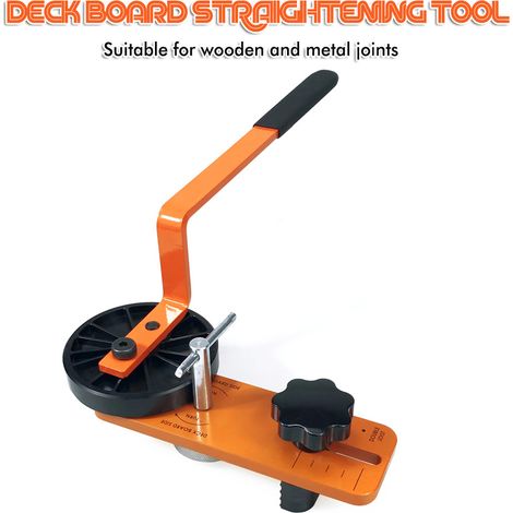 Outil de cintrage et de redressage de lames de terrasse, cintreuse universelle, support pour lames de terrasse composites, outil de cintrage et de redressage de lames de terrasse outils acier (1/4)