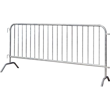 Certeo, Barrière de sécurité galvanisée à chaud, L x h 2623 x (1/2)