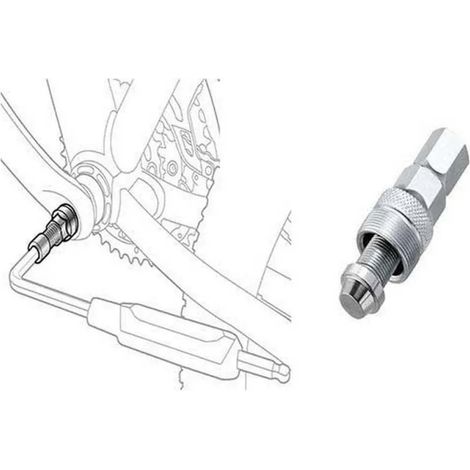 Outil extracteur Topeak universal crank puller acier trempé