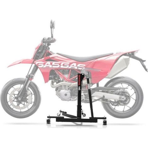 Zentraler Motorradheber kompatibel mit Gas Gas SM 700 Supermoto 22-25 schwarz ConStands Power-Evo
