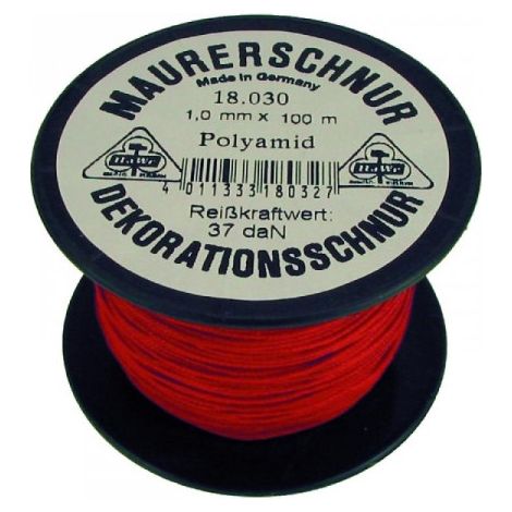 HaWe 18.002 Maurerschnur PP weiß 50x1,2 (1/2)