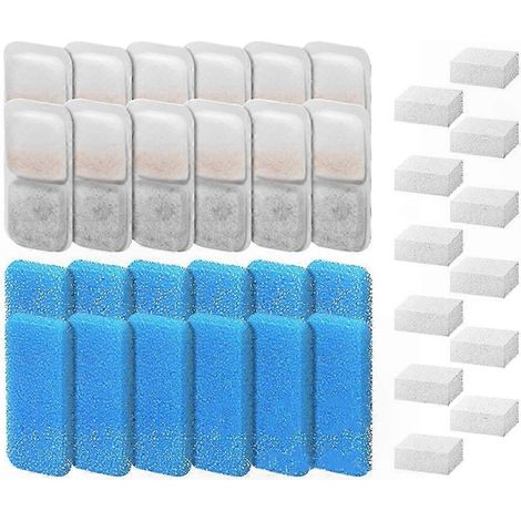 Ersatzfilter und Schwämme für automatische Trinkbrunnen für Haustiere (1/5)