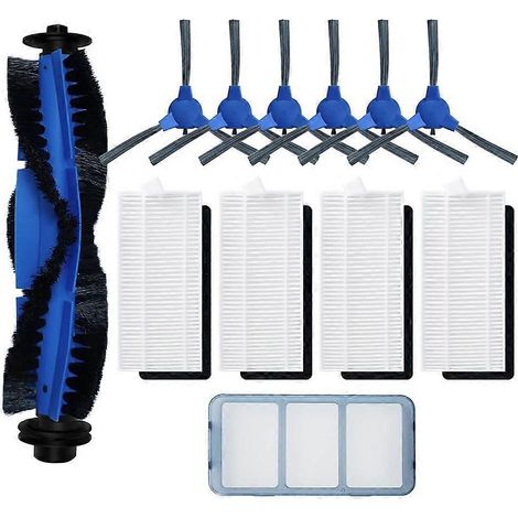 HEPA-Filterset, Vorfilter, rotierende Bürsten und Seitenbürsten für die Saugroboter Eufy Robovac 11S, 15T, 15C, 25C und 30C. (1/5)