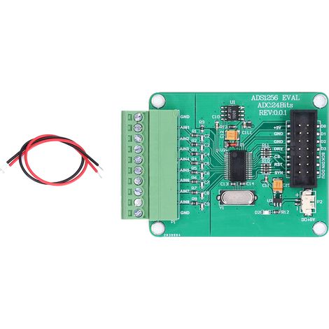 Module d'acquisition de données 24 bits, 8 canaux, carte de collecte ADS1256 de haute précision