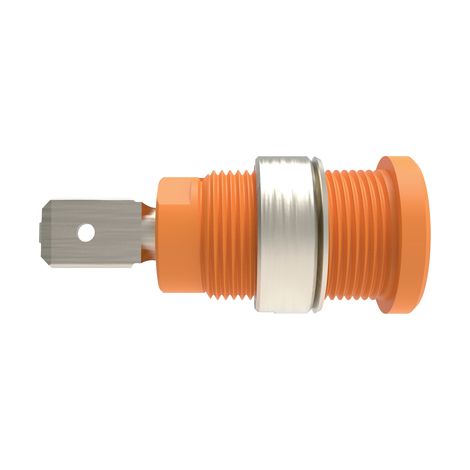 Enchufe de seguridad Schutzinger naranja alta visibilidad 1 ud