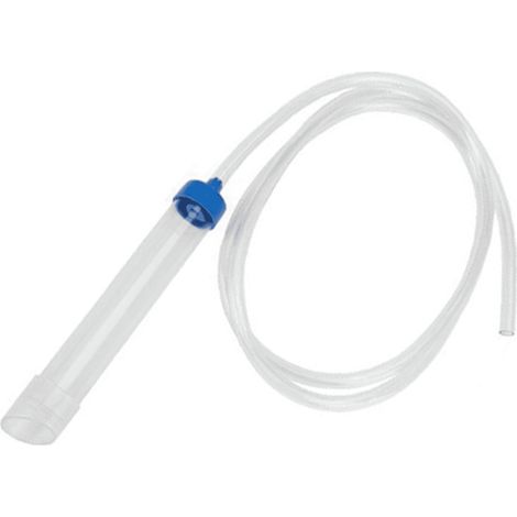 Nettoyeur D'Aquarium - Siphon Pour Aquarium Avec Filtre Semi-Automatique - Pour Nettoyage Du Gravier Et Changement D'Eau - 1 Pièce (1/5)