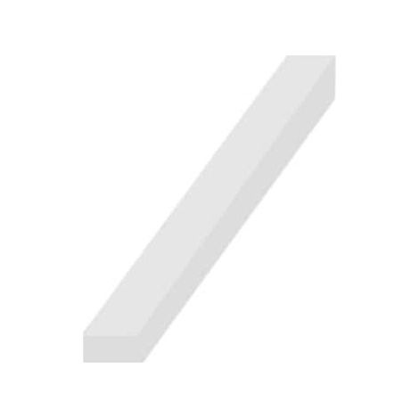 de silicona banda de goma esponja longitud 25x20mm 1m blanco