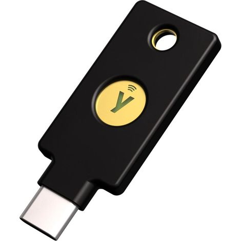 Llave de seguridad Yubico NFC USB-C, 5060408465301