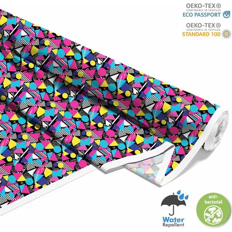 OUTDOOR DEKOSTOFFE OXFORD - Motiv Geometrisch I DX3409
