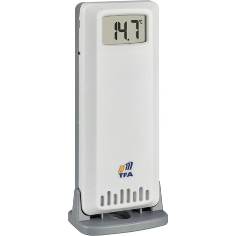 TFA 30.3906.02 ID-A6 white Pro thermo-hygro transmitter