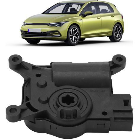 Pièce automobile OE : 5QD907511D servomoteur de régulation de température pour chauffage de climatisation, compatible avec Volkswagen Golf T-Roc CC A3 (couleur de la position de montage sur l'engrena (1/5)