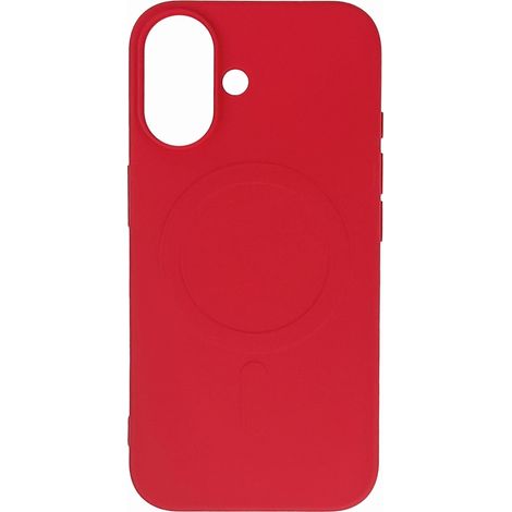 Custodia in silicone liquido con MagSafe per Samsung Galaxy A36 5G - Rossa (1/5)