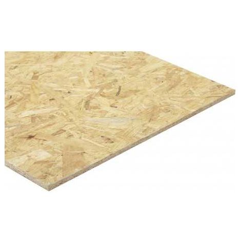 Sud Bois – Panneau OSB 3 extérieur sans formaldéhyde 2800x1196mm épaisseur 12mm – Pour chantiers humides – 100% Made in France