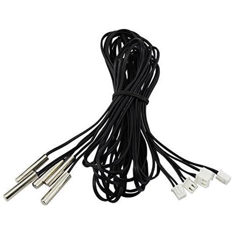 NTC 10K Wärmesonde - 5er-Pack - Edelstahl - IP67 wasserdicht - Für 3D-Drucker (1/3)