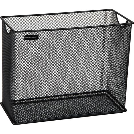 Boîte de Rangement pour fichiers, Lettres, Documents juridiques, dossiers, Organiseur de Bureau, Noir, 30,48 x 14,61 x 24,13 cm, 766,57 g (1/5)
