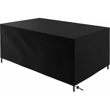 Housse de Protection pour Table Chaise Meubles - Robuste, Tissu Oxford 210D, Imperméable, Coupe-Vent, Anti-UV, Extérieur (170 x 94 x 70 cm) (1/5)
