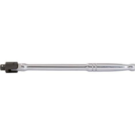 Kstools – Poignée articulée longue 260 mm – Acier Chrome Vanadium – Carré d'entraînement 3/8' – Finition chromée pour espaces difficiles d'accès (1/2)