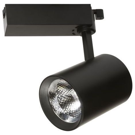 Vivida - Henry Faretto Monofase a LED 30W installabile su binario, Nero