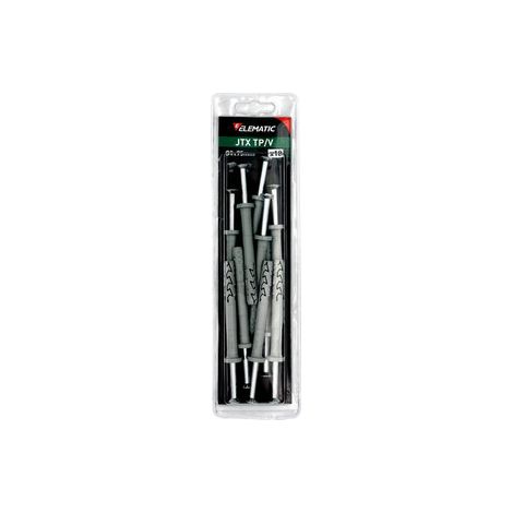 ELEMATIC BLISTER TASSELLO JTX TP/V 8X75 C/VITE 10 PZ- 10,0 confezione