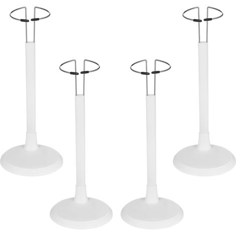 Présentoir réglable pour poupées, 4 pièces, base élargie de 25 cm, (1/5)