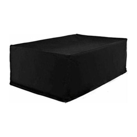Wasserdichte Abdeckhaube für Gartentisch 120x120x74cm, ideal für die Überwinterung von Gartenmöbeln.