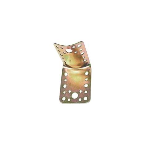 PIASTRA DI GIUNZIONE PIEGATA PER LEGNAME ART.934- - mm.65x85 - spessore mm.2 - 12 pezzi