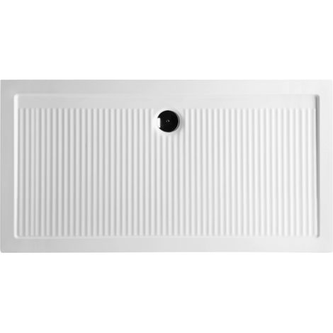 Piatto doccia 70x140 h.6 in ceramica bianco lucido Ferdy di (1/5)