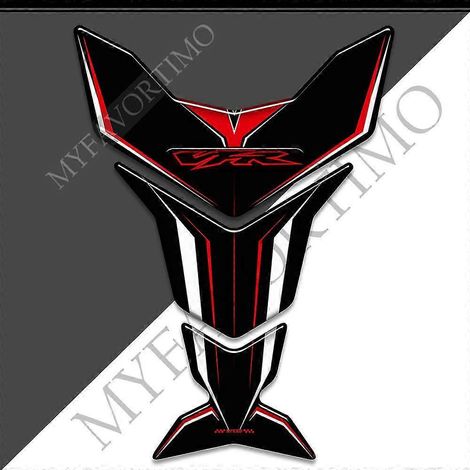 Protection autocollante pour réservoir Honda VFR 400 600 700 750 800 1200 XF VFR800 : kit d'huile et de carburant, emblème pour les genoux, logo et autocollant – VFR19 (1/5)