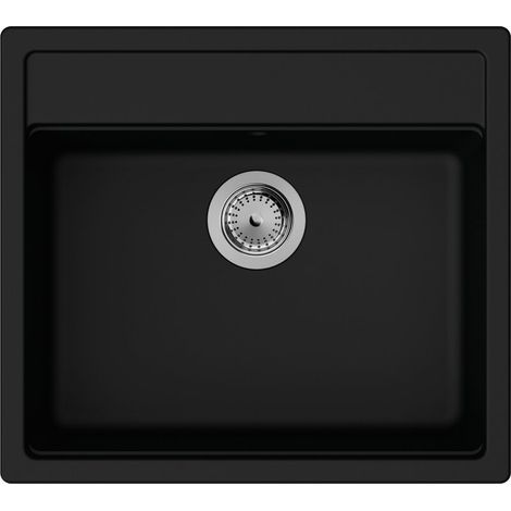 hansgrohe S52 S520-F510 Évier encastrable 510, noir graphite