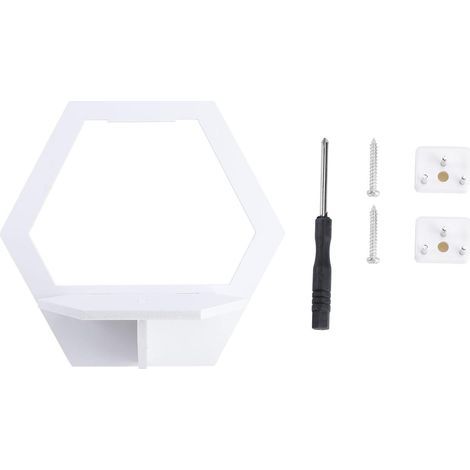 Wandregal aus Kunststoff mit Schlagfreiem Stand und (1/5)
